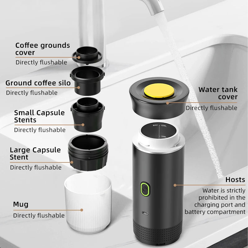 Portable espresso machine