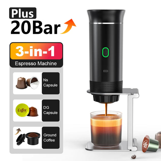 Portable espresso machine