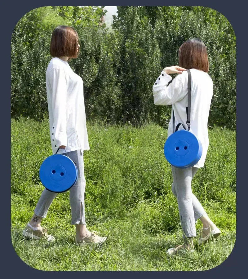Outdoor Portable Plastic Folding Retractable Chair